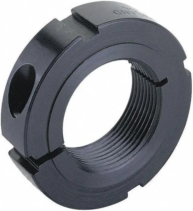 Alt view image 2 of 2 - RULAND TCN-04-F Shaft Collar, Locknut, 1Pc, 0.781-32 In, St