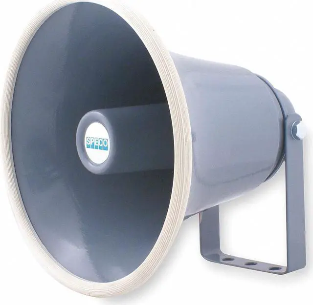 Alt view image 3 of 7 - 8 ROUND ALUMINUM PA HORN