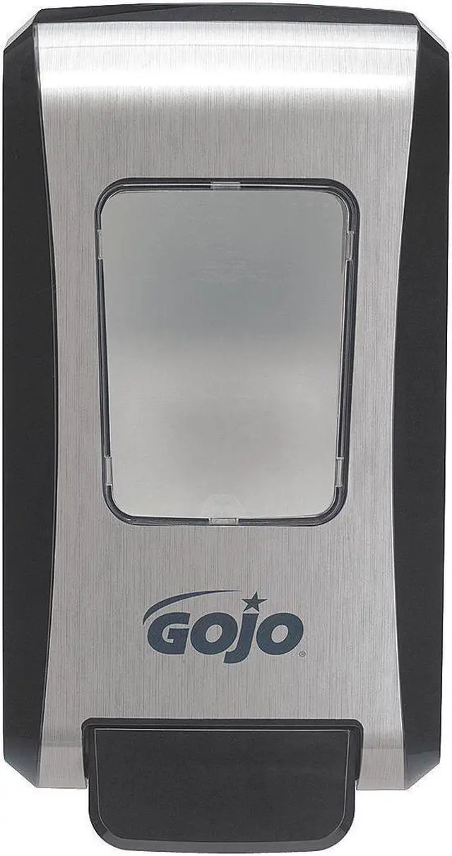 Alt view image 2 of 10 - GOJO 5271-06 FMX-20 2000mL Foam Soap Dispenser, Push-Style, Chrome/Black