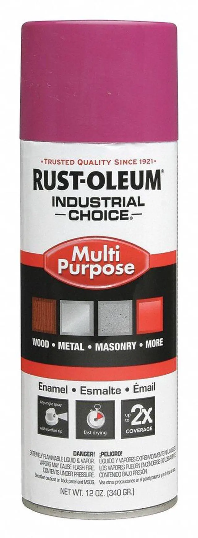 Main image of Rust-oleum Spray Paint OSHA Safety Purple   1670830