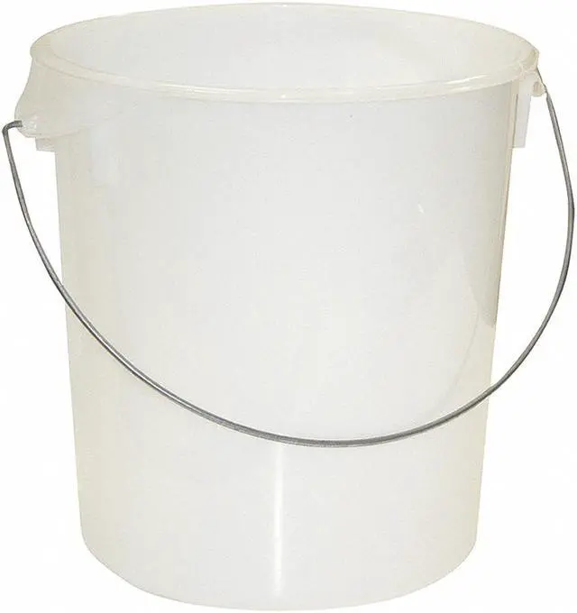Alt view image 4 of 5 - RUBBERMAID COMMERCIAL FG572800WHT Round Storage Container, 22 qt, Lid 1GAF3