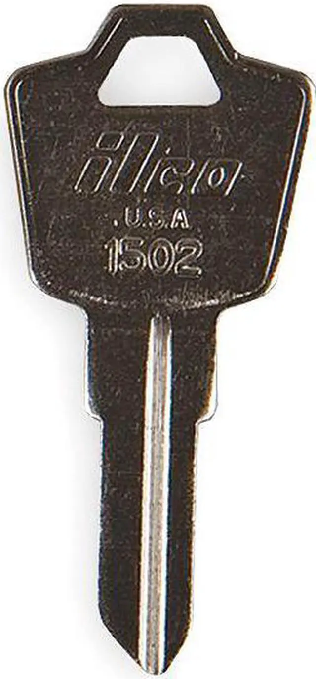 Main image of KABA ILCO 1502 Key Blank,Brass,ESP,Pins 5,PK10