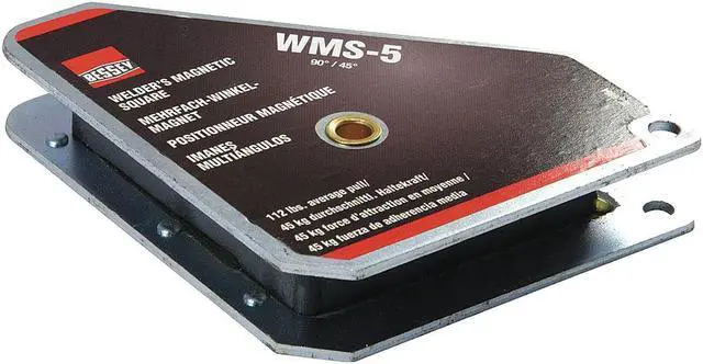 Alt view image 7 of 9 - BESSEY WMS-5 Magnetic Welding Square,3-3/4InLx3/4InW