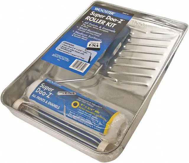 Alt view image 4 of 7 - Super Doo-Z Roller Kit Wooster Roller Trays and Set R905-9 071497643599