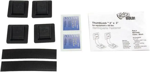 Main image of QUAKEHOLD! RD.T4.4B.1 Equipment Fastener, 50 Lbs,Black