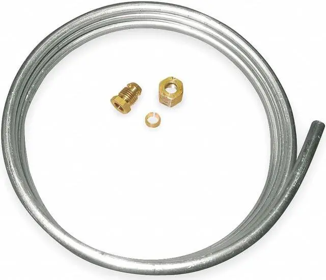 Alt view image 2 of 7 - ROBERTSHAW 11-293 Aluminum Tubing with Fittings, LP/NG, 60 in L., Cut to