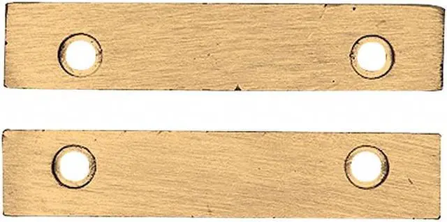 Alt view image 3 of 4 - PANAVISE 354 Replacement Jaws,Bench Vise,Brass