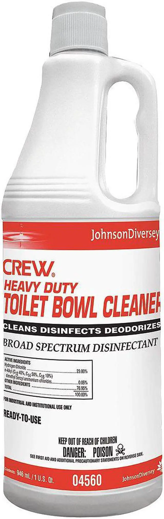 Main image of Diversey Toilet Bowl Cleaner, 32 oz., Mint, Blue 32 oz. Blue   04560.