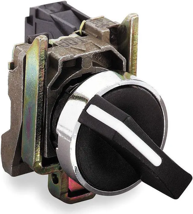 Alt view image 2 of 3 - SCHNEIDER ELECTRIC XB4BD21 1NO Lever Non-Illuminated Selector Switch 10A at