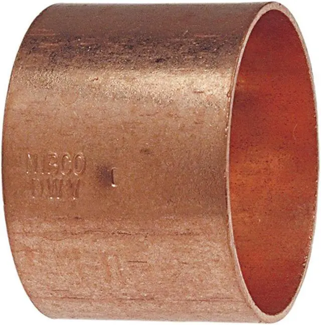 Alt view image 2 of 2 - NIBCO 901 2 2" NOM C Copper Coupling with Stop