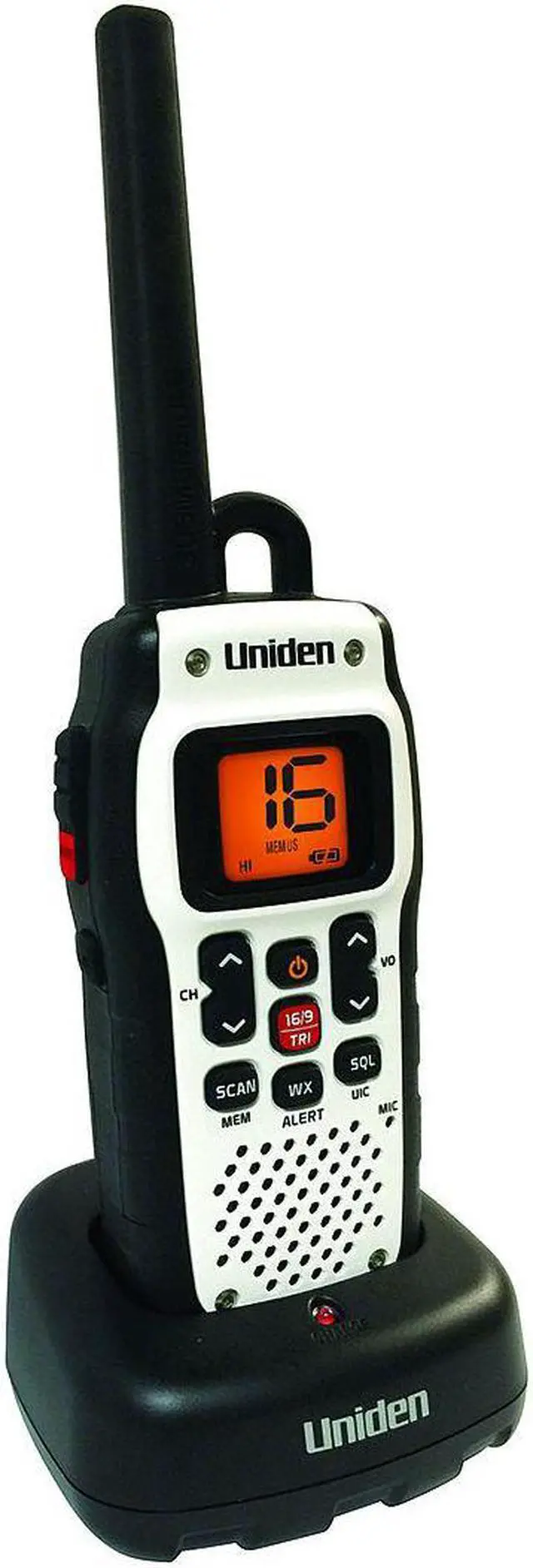 Alt view image 3 of 11 - Uniden Atlantis 150 Submersible VHF Marine Radio with Digital Squelch & Antenna