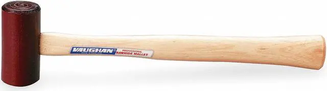 Main image of VAUGHAN RM150 Mallet,Rawhide,10-3/4 In. L