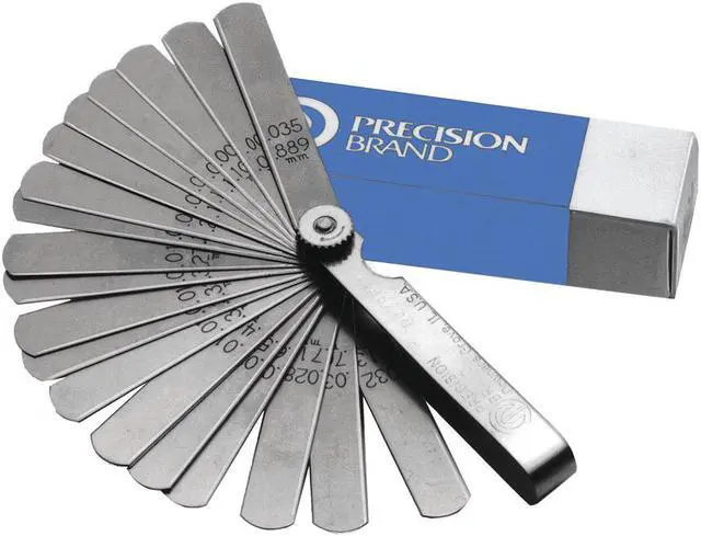 Main image of PRECISION BRAND 19821 Feeler Gauge,High Carbon Steel,Assort.