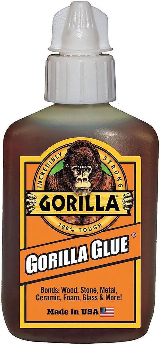 Alt view image 2 of 9 - GORILLA GLUE 5000201 All Purpose Glue, Tan, 24 hr Full Cure, 2 oz, Bottle