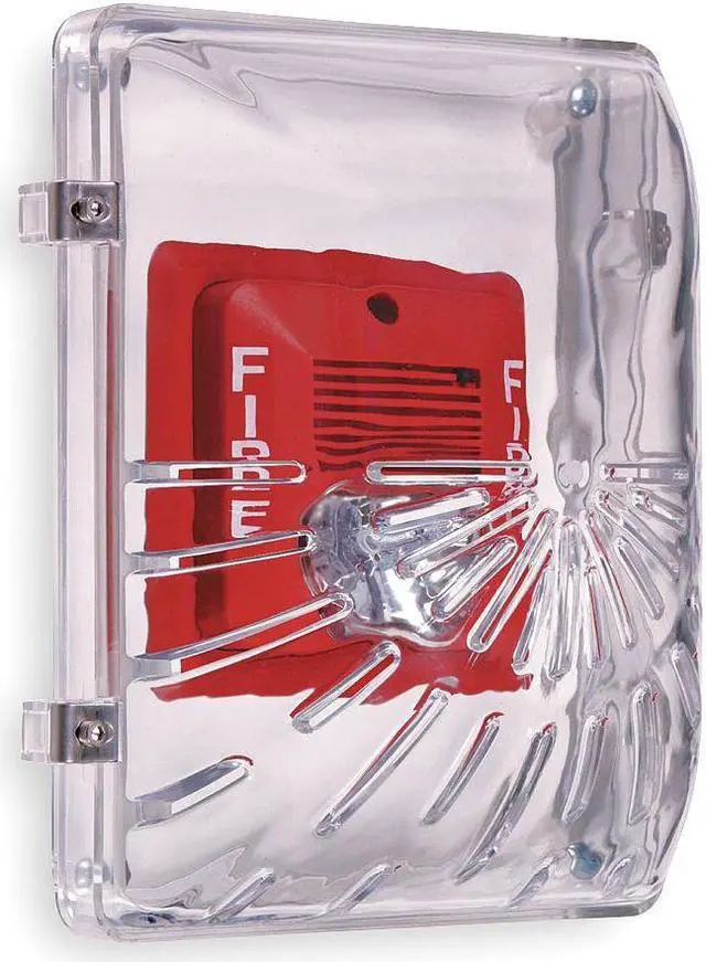 Alt view image 2 of 6 - Audible/Strobe Guard, Polycarbonate, Flush
