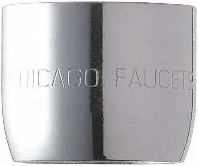 Main image of CHICAGO FAUCET E35JKABCP 1.5 gpm Outlet, 13/16"-24 Thread Size, Chrome, Brass