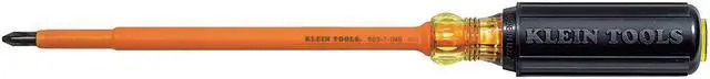 Main image of KLEIN TOOLS 6037INS Insulated Screwdriver Crosspoint #2 7 in Round