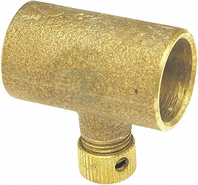Alt view image 2 of 2 - NIBCO 701D-LF 1/2 Drain Coupling,Brnz,1/2 In,CxC