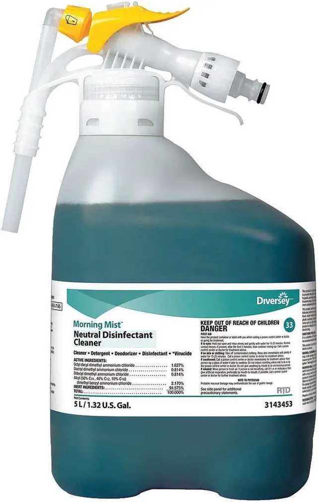 Main image of Diversey Disinfectant Cleaner For Use With RTD Chemical Dispenser, 1 EA 5283020
