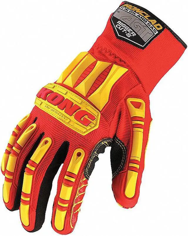Main image of KONG KRC5-02-S Cut Resistant Impact Coated Gloves, Cut Level A5 ,Silicone