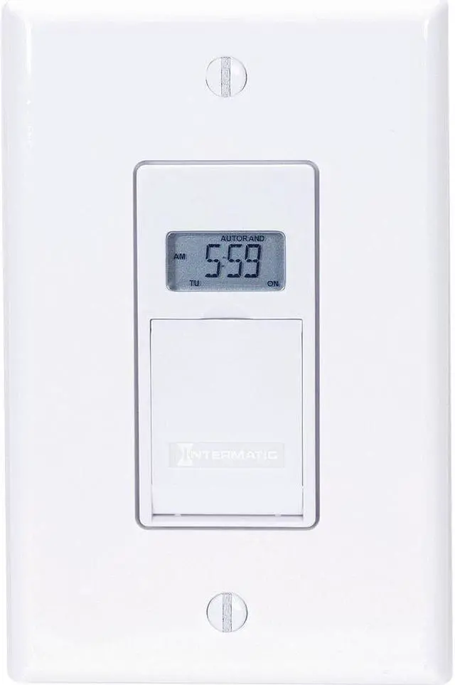 Main image of INTERMATIC EJ600 Timer,Digital,120V,12A,Wall Switch