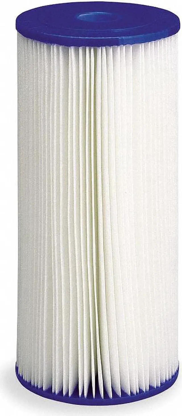 Main image of PENTAIR/PENTEK 155053-75 Pleated Filter Cartridge, 10 gpm, 50 Micron, 4-1/2"