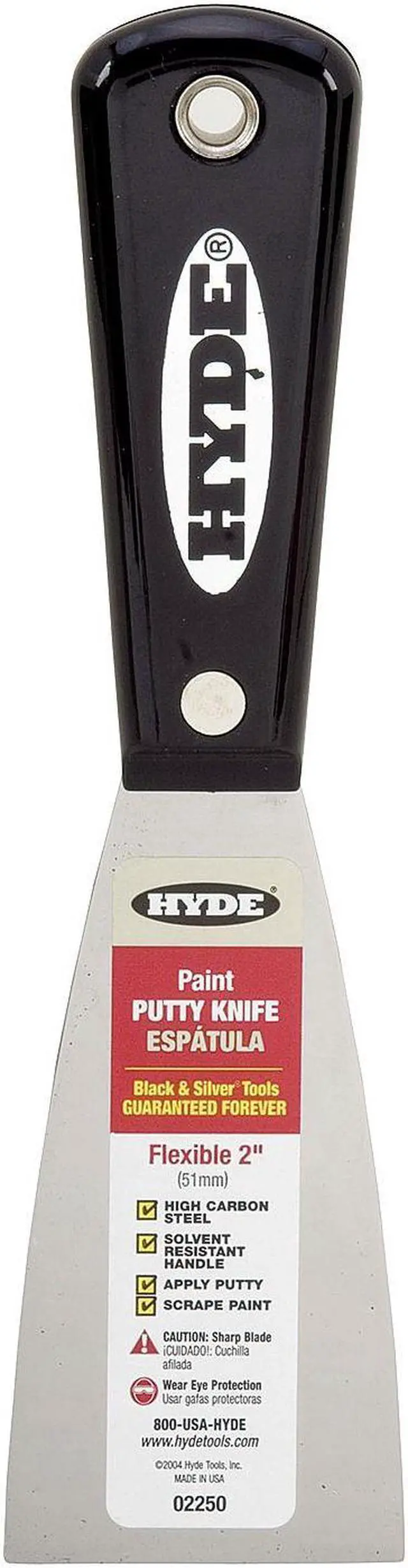 Alt view image 6 of 9 - Hyde Tools 2250 2-Inch Flexible Putty Knife Professional - Each