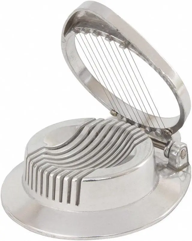 Main image of CRESTWARE EGS Egg Slicer,2 In W,Aluminum