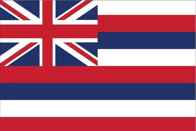 Main image of ANNIN FLAGMAKERS 141260 Hawaii State Flag,3x5 Ft