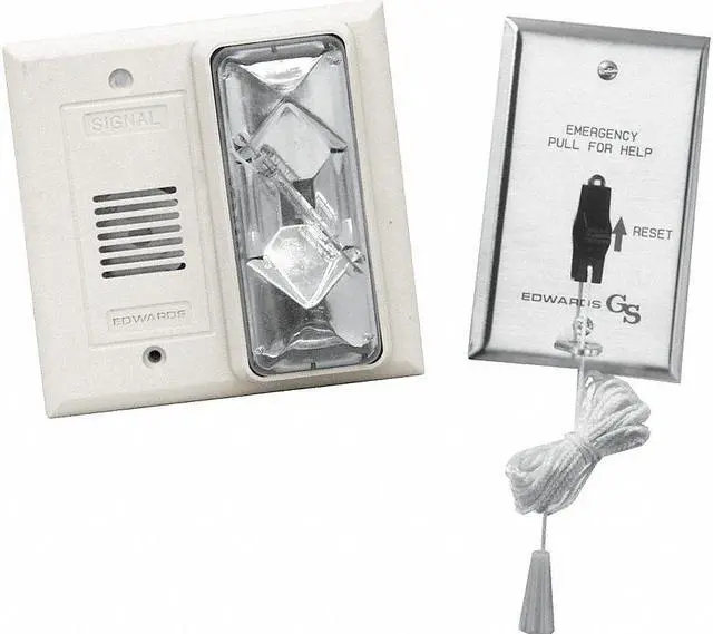 Main image of EDWARDS SIGNALING 7008B-N5 Call for Assistance Kit,Buzzer/Strobe