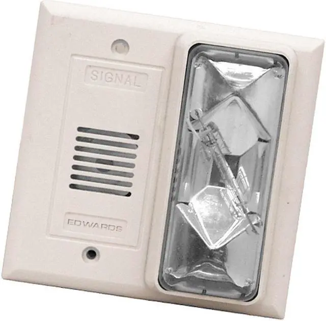 Main image of EDWARDS SIGNALING 7007B-N5 Buzzer/Strobe, Buzzer, Continuous, 120V AC, 79dB @ 1