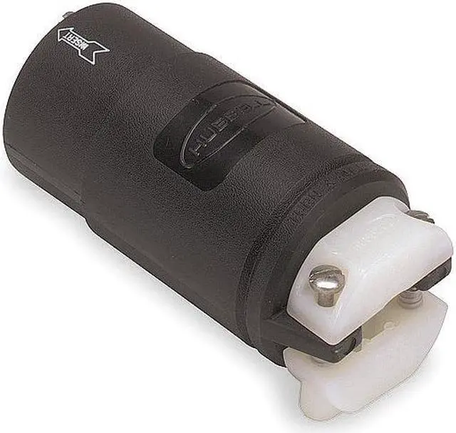 Main image of HUBBELL WIRING DEVICE-KELLEMS HBL23002GB Locking Connector, Non-NEMA, 20 A,