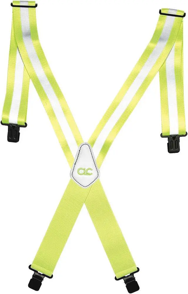 Main image of CLC WORK GEAR 14110 Tool Suspenders, Suspenders, Yellow, Polyester