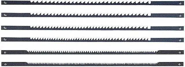 Main image of ZORO SELECT 82938 Scroll Saw Blade,Pinned,PK36