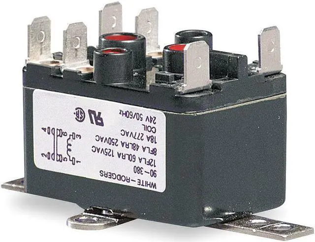 Alt view image 2 of 4 - WHITE-RODGERS 90-380 Relay,Fan,24 Vac