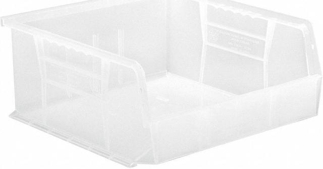 Main image of QUANTUM STORAGE SYSTEMS QUS235CL Clear Hang and Stack Bin, 10-7/8"L x 11"W x 5"H