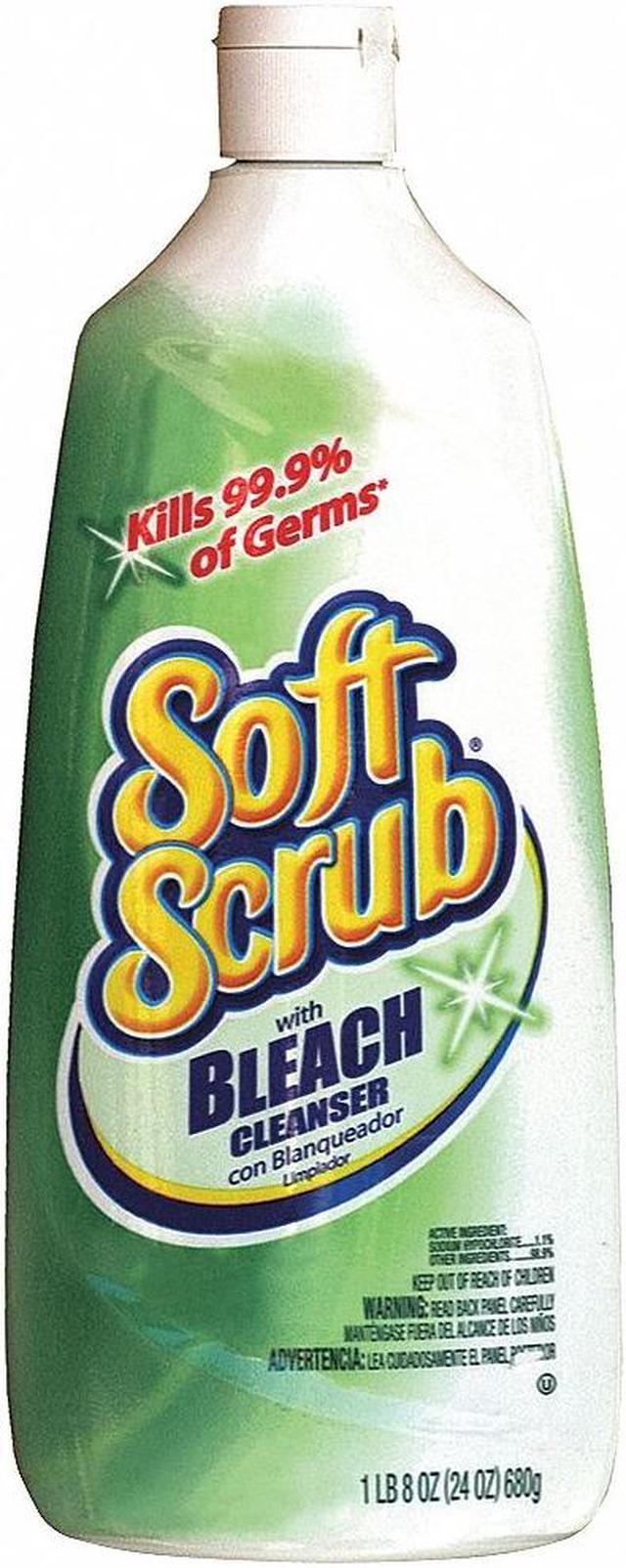Soft Scrub Cleaner, 24 oz. Bottle 24 oz. White DIA 01602 