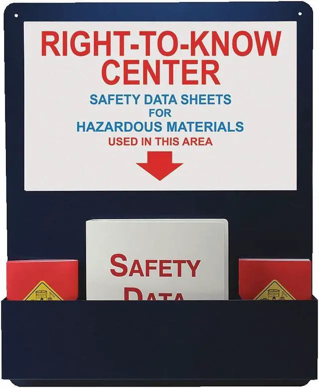 Main image of Accuform Right-To-Know Center,English,30 in. H  ZRS729