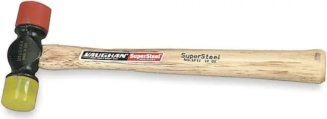 Main image of Soft Face Hammer, 6 Oz, Hickory