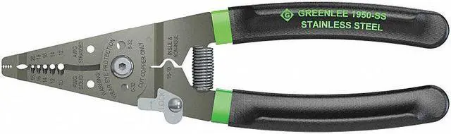 Main image of Wire Stripper,18 to 10 AWG,7-1/4 In GREENLEE 1950-SS