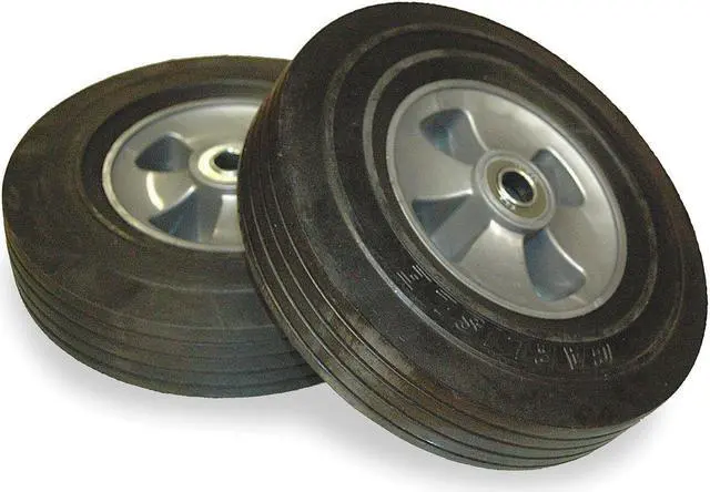 Alt view image 2 of 2 - RUBBERMAID GRFG1004L30000 Wheel Kit,For Use With 1D657