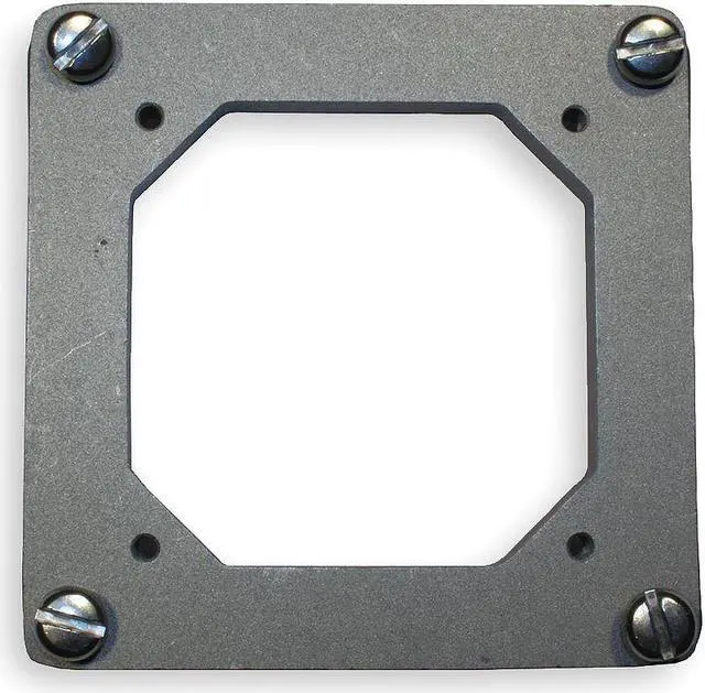 Main image of HUBBELL WIRING DEVICE-KELLEMS HBL26402 Adapter Plate, Cast Aluminum, Metallic