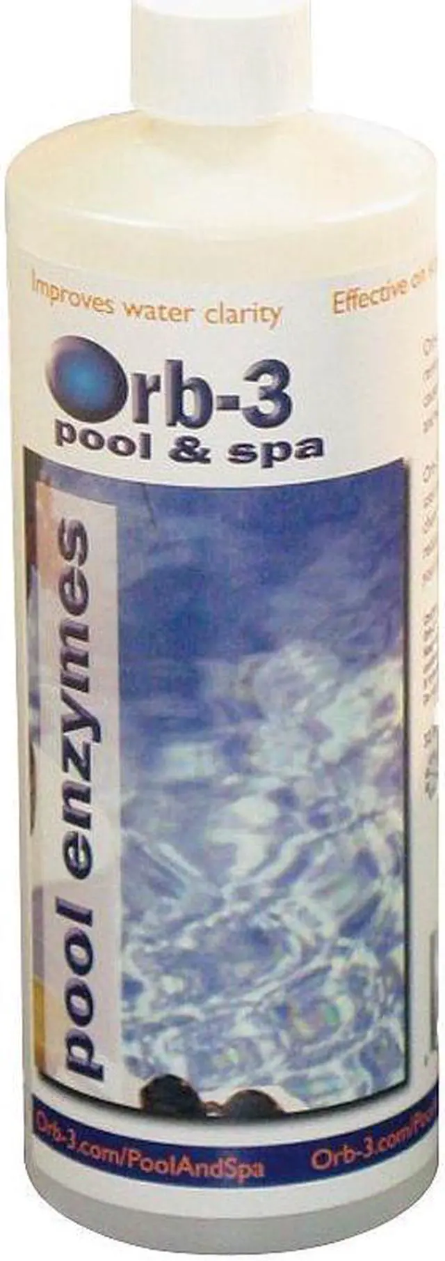 Alt view image 2 of 4 - ORB-3 F839-000-1Q Concentrated Pool Enzymes,1 qt.