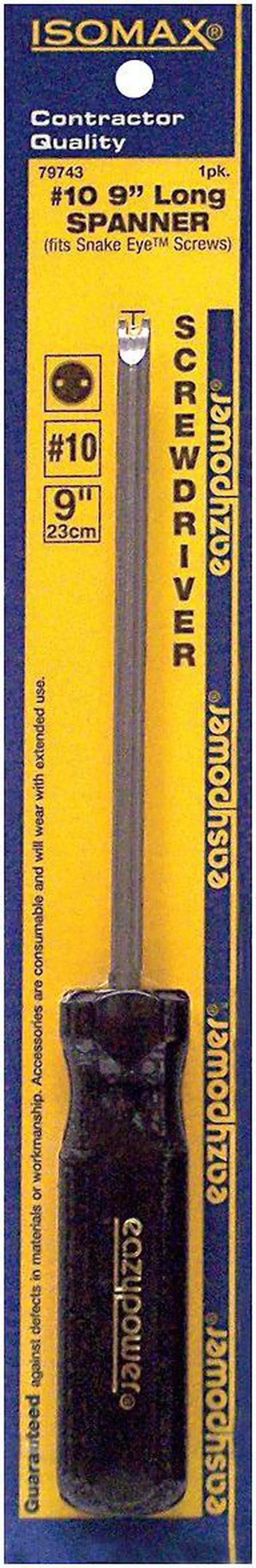 Main image of EAZYPOWER 79743 Tamper Resistant Spanner Screwdriver #10 Round