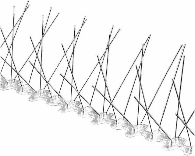 Alt view image 2 of 2 - BIRD BARRIER BP-F210 Bird Repellent Spikes,Bird-Flite,10 ft.