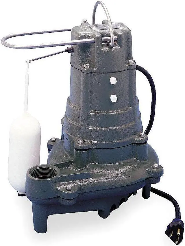 Alt view image 3 of 5 - ZOELLER M137 1/2 HP 1-1/2" F Submersible Sump Pump 115V Vertical