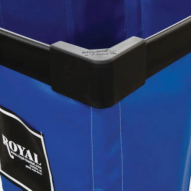 Alt view image 2 of 2 - ROYAL BASKET TRUCKS G00-BKX-BMK Corner Bumper Kit,Black,4/set,PK4