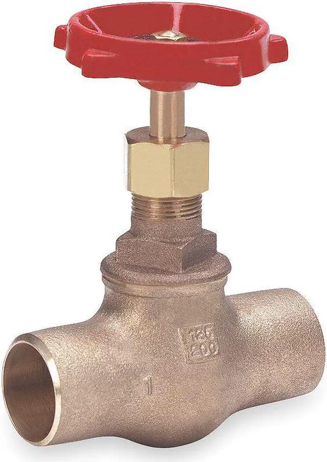 Main image of MILWAUKEE VALVE 1502 1-1/2 Globe Valve,Class 125,1-1/2 In.,Bronze