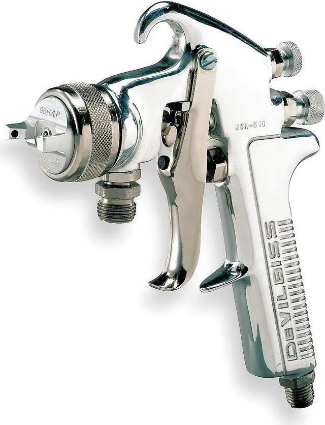Alt view image 2 of 2 - DEVILBISS JGA-510-98FX HVLP Spray Gun,Pressure