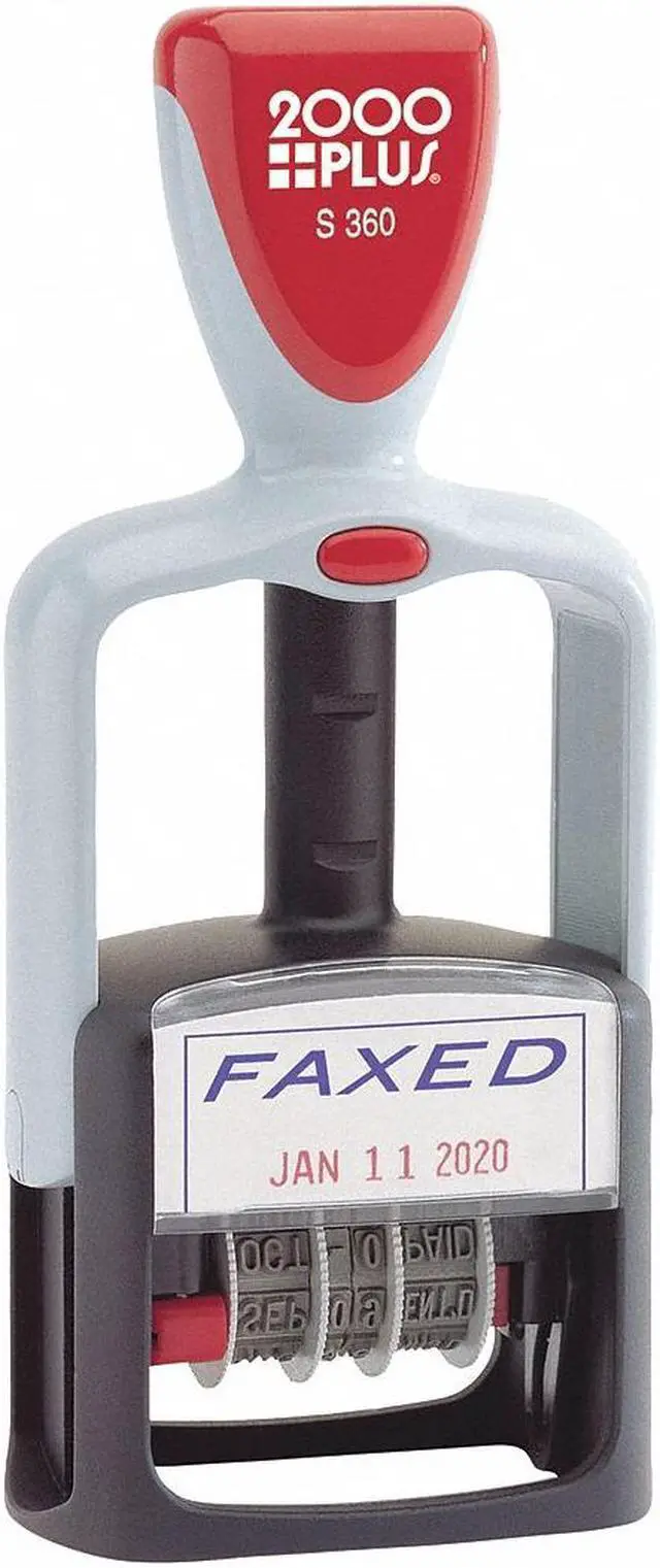 Alt view image 4 of 5 - 2000PLUS 038863 Message Date Stamp,4 Bands, Faxed